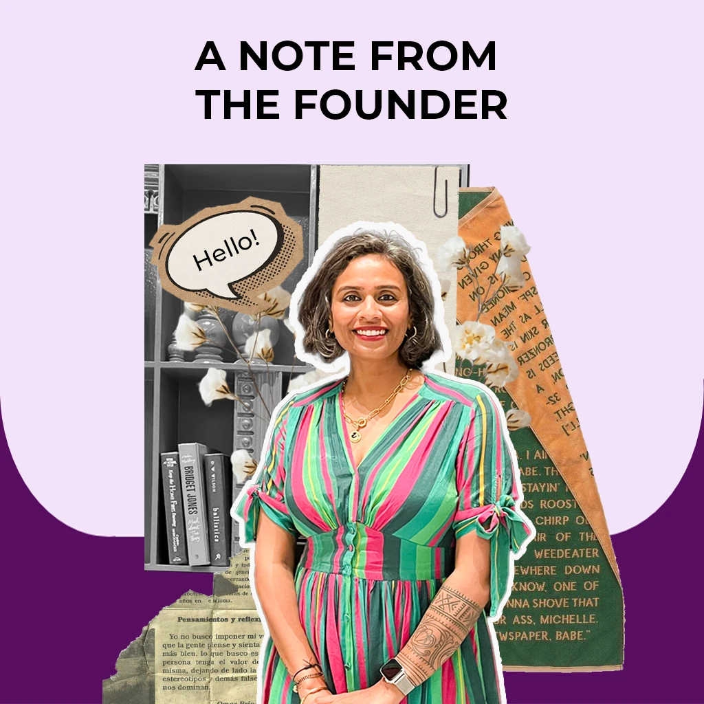 Founder Jyoti Kumari portrait collage