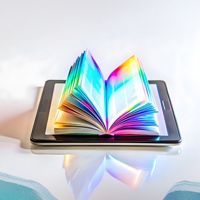 Digital publication visual